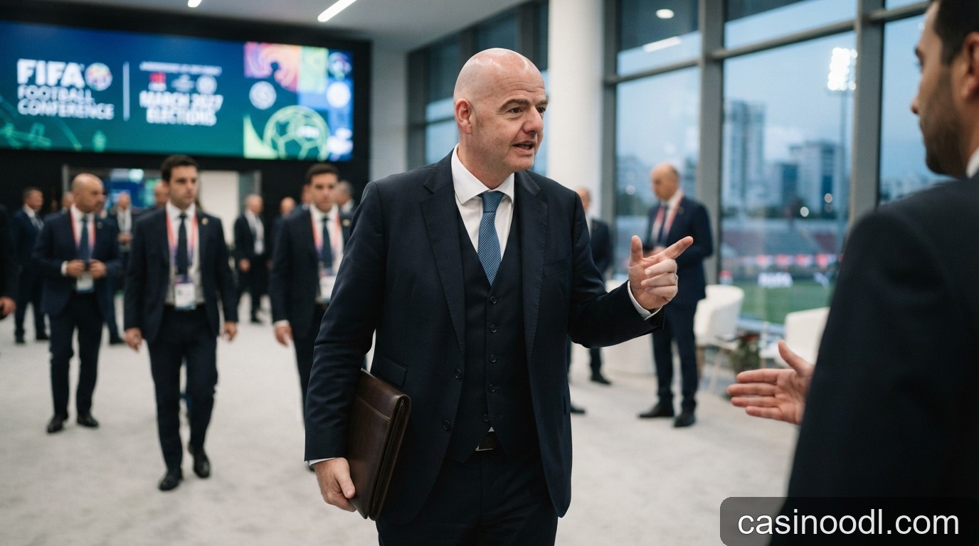 Cuộc đua ghế nóng FIFA: Gianni Infantino chạy đua nước rút trước thềm bầu cử tháng 3/2027